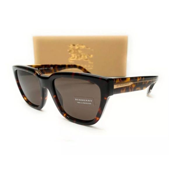Burberry Women's Dark Havana Brown Sunglasses! - Picture 1 of 4